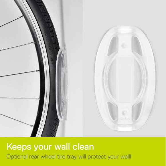 New Delta Bike Wall Mount Rack with tray organizer storage solution hooks Garage - Picture 3 of 6